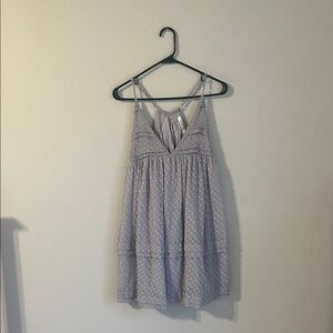 Mustard Seed Lavender Polka Dot Dress